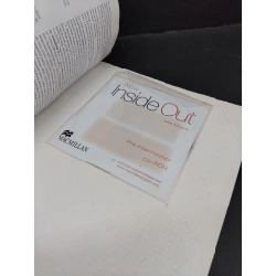 New inside out student's book with CD-ROM Pre-intermediate (kèm CD) mới 90% bẩn bìa, ố nhẹ HCM2811 Kay & Jones HỌC NGOẠI NGỮ 356631