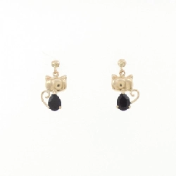 K10YG Bông tai Onyx - Hàng hiệu Chính hãng