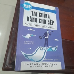 TÀI CHÍNH DÀNH CHO SẾP (Havard business review press)