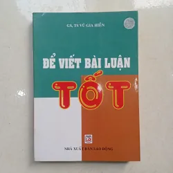 Để viết bài luận tốt 📚