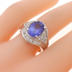 Nhẫn Tanzanite PT900 2.164CT - Hàng hiệu Authentic 848918