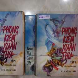 Phong Kiếm Xuân Thu – Trọn bộ 2 tập.
Dịch giả: Tô Chẩn
 260239