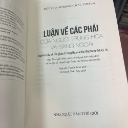 LUẬN VỀ CÁC PHÁI CỦA NGƯỜI TRUNG HOA VÀ ĐÀNG NGOÀI 937133