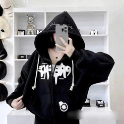 ÁO KHOÁC NỈ MŨ 2 LỚP NGÔI SAO SIÊU HÓT 496800