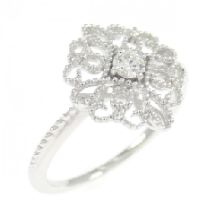 Nhẫn kim cương K18WG 0.12CT - Hàng hiệu Chính hãng