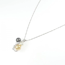 K18WG Dây chuyền ngọc trai - Hàng hiệu Authentic 862321