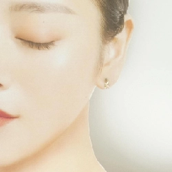 K10YG Bông tai kim cương 0.04CT - Hàng hiệu Chính hãng 868068