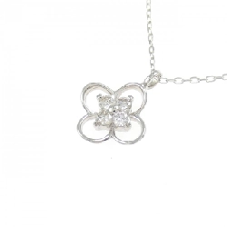 Dây chuyền kim cương hoa PT900/PT850 0.11CT - Hàng hiệu Authentic 861209