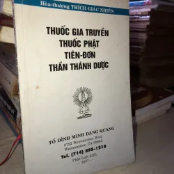 Thuốc gia truyền thuốc phật tiên đơn thần thánh dược