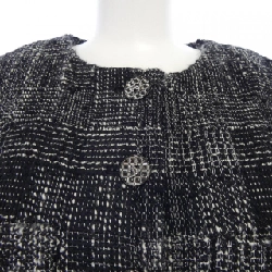 Áo khoác không cổ CHANEL - Hàng hiệu Authentic 826068