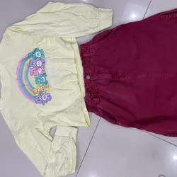Set mặc nhà bé gái 
