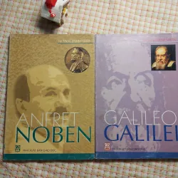 COMBO 2 QUYỂN TỦ SÁCH DANH NHÂN - GALILEI, NOBEL