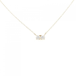 K18YG Dây chuyền kim cương 0.16CT - Hàng hiệu Chính hãng