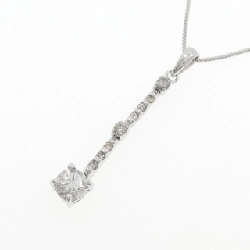 K14WG/K18WG Dây chuyền kim cương 0.28CT - Hàng hiệu Chính hãng 865463