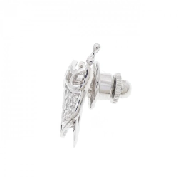 K18WG Pave Diamond Brooch 0.15CT - Hàng hiệu Authentic 872618
