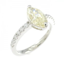 Nhẫn kim cương PT900 1.525CT LY SI1 cắt Marquise - Hàng hiệu Authentic