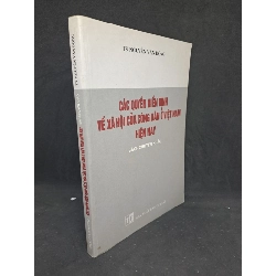 Các quyền Hiến định về xã hội của công dân ở Việt Nam hiện nay tiến sĩ Nguyễn Văn Động 2004 mới 80% HCM1806 Rebooks.vn