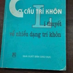 CƠ CẤU TRÍ KHÔN - LÍ THUYẾT VỀ NHIỀU DẠNG TRÍ KHÔN