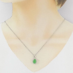 Dây chuyền ngọc bích PT900/PT850 2.74CT - Hàng hiệu Authentic 856888