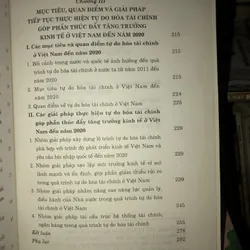 Tác động của tự do hoá tài chính đối với tăng trưởng kinh tế ở Việt Nam  681405