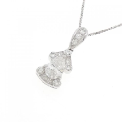 K18WG Dây chuyền kim cương 0.36CT - Hàng hiệu Chính hãng 859418