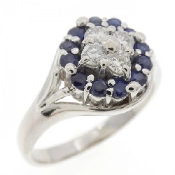 Nhẫn Sapphire PT900 0.33CT
