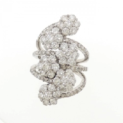 Nhẫn kim cương 750WG hoa 3.40CT - Hàng hiệu Authentic 849143