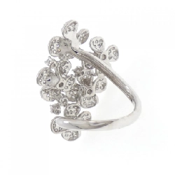 Nhẫn kim cương hoa K18WG 1.70CT - Hàng hiệu Authentic 847678