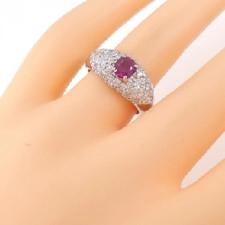 Nhẫn Ruby PT900 0.915CT 670915