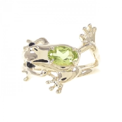 Nhẫn Peridot K10YG Frog 671132