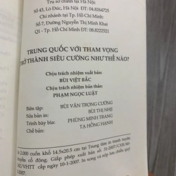 Trung quốc với tham vọng trở thành siêu cường như thế nào. 999 458328