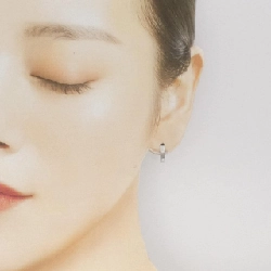 PT950 Bông tai kim cương 0.04CT - Hàng hiệu Chính hãng 877879