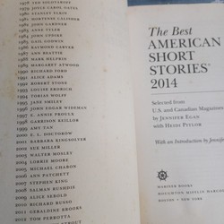 The Best American Short Stories 2014 - sách ngoại văn đã qua sử dụng 93282