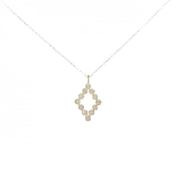 K18YG Dây chuyền kim cương 0.10CT - Hàng hiệu Chính hãng