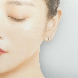 K18YG Bông tai kim cương 0.40CT - Hàng hiệu Chính hãng 873431