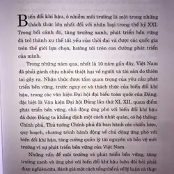 Môi trường và phát triển trong bối cảnh biến đổi khí hậu  740436