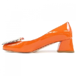 Giày cao gót ROGER VIVIER Trè Vivier với khóa kim loại - Hàng hiệu Chính hãng 830072