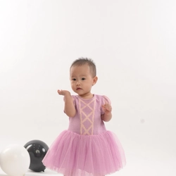 Váy Disney GAP tím size 6-12M: 7-10kg tặng kèm nơ tím