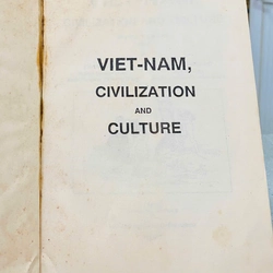Văn Minh và Văn Hoá Việt Nam - Vietnam Civilization & Culture (Đẹp, hiếm, sales còn 959K) 546131