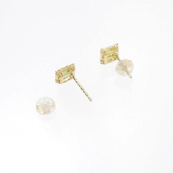 K18YG Bông tai Ngọc lục bảo 0.20CT - Hàng hiệu Chính hãng 871211