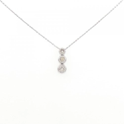 K18WG Dây chuyền kim cương 0.50CT - Hàng hiệu Chính hãng