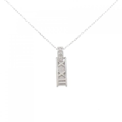 K18WG Dây chuyền kim cương 0.06CT - Hàng hiệu Chính hãng