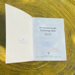 THE MANTAL HEALTH TECHNOLOGY BIBLE- LARRY D. ROSEN AND MICHELLE M. WEIL (b) 720095