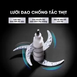 Máy xay thịt KALITE KM355 đa năng dung tích 2L 934089