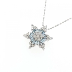 K18WG Dây chuyền kim cương - Hàng hiệu Authentic 861657