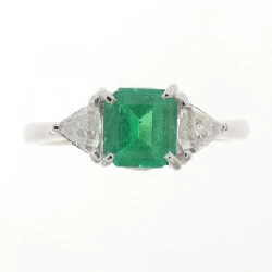 Nhẫn Emerald PT900 0.66CT - Hàng hiệu Chính hãng 847743
