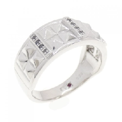 Nhẫn kim cương K18WG 0.06CT