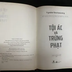 Tội ác và hình phạt của nhà văn Nga Fyodor Dostoevsky. 1030702