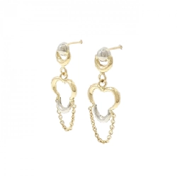 Bông tai 750YG/750WG - Hàng hiệu Authentic 866300