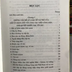 Nâng cao vai trò của cấp uỷ Đảng trong tiếp công dân, giải quyết khiếu nại, tố cáo 627146
